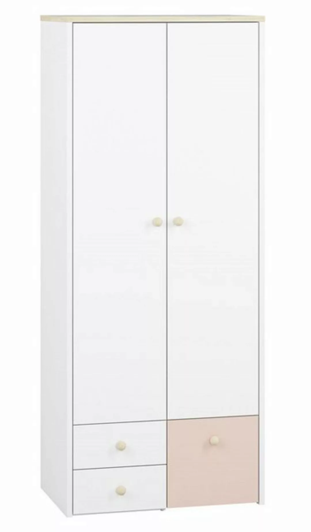 Feldmann-Wohnen Kleiderschrank ELMO (Schrank) B/T/H: 80 cm x 51 cm x 193 cm günstig online kaufen