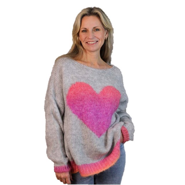 Miss Goodlife Rundhalspullover MISS Goodlife MG10845 Pullover Hearts günstig online kaufen