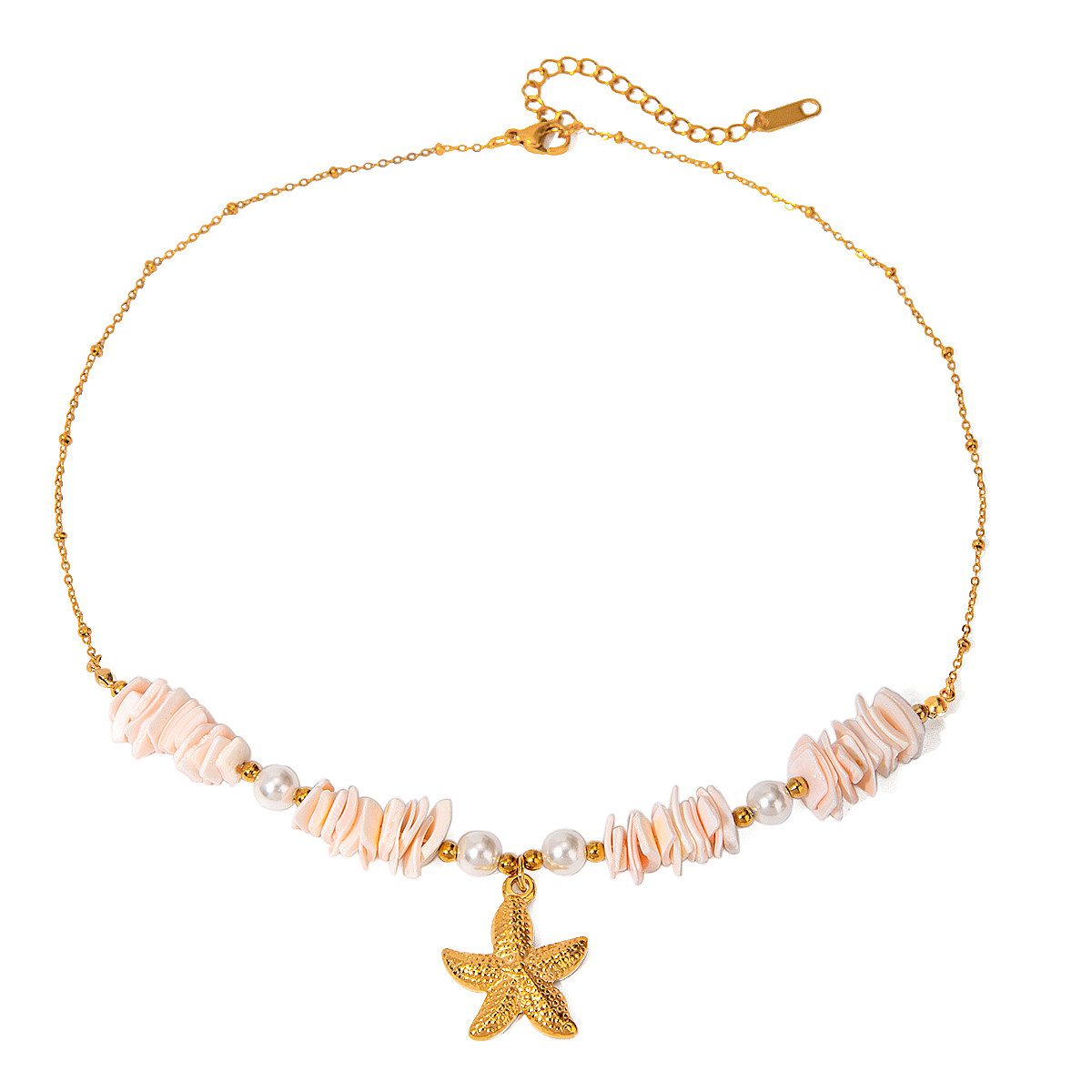 KARMA Kette mit Anhänger Halskette Muscheln günstig online kaufen