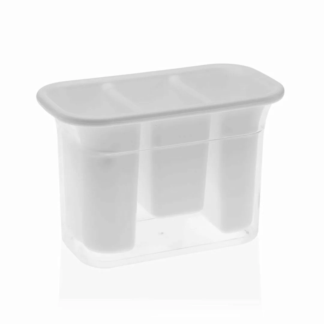 Abtropfbehälter Für Besteck Versa Weiß Polystyrol Pp (14 X 10 X 20 Cm) günstig online kaufen