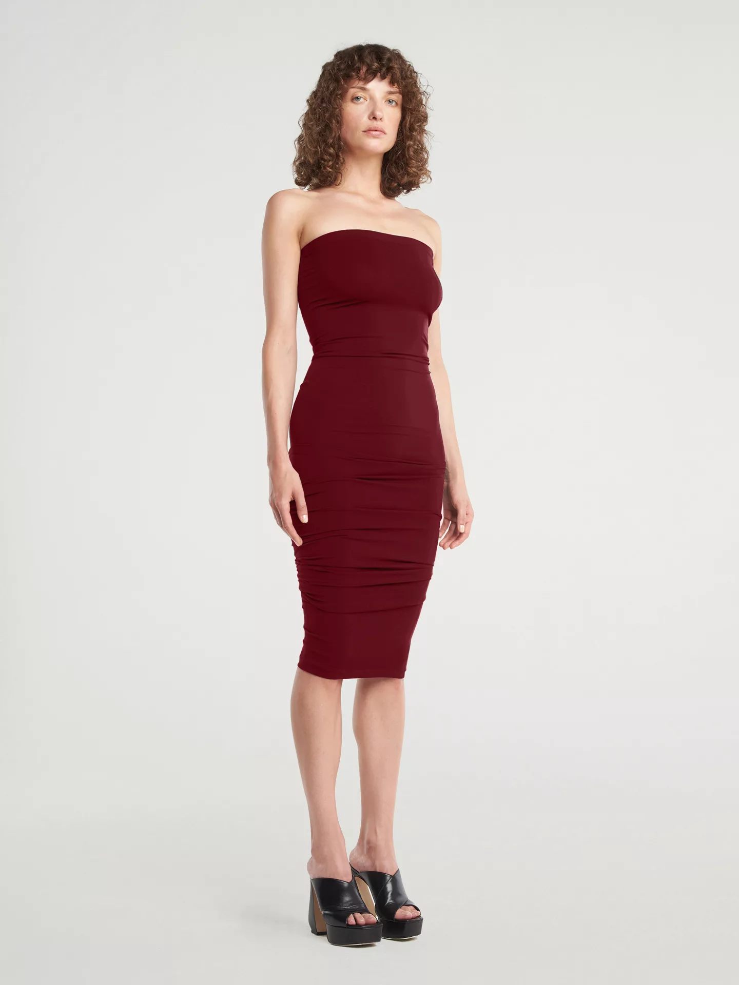 Wolford - FATAL Dress, Frau, soft cherry, Größe: L günstig online kaufen