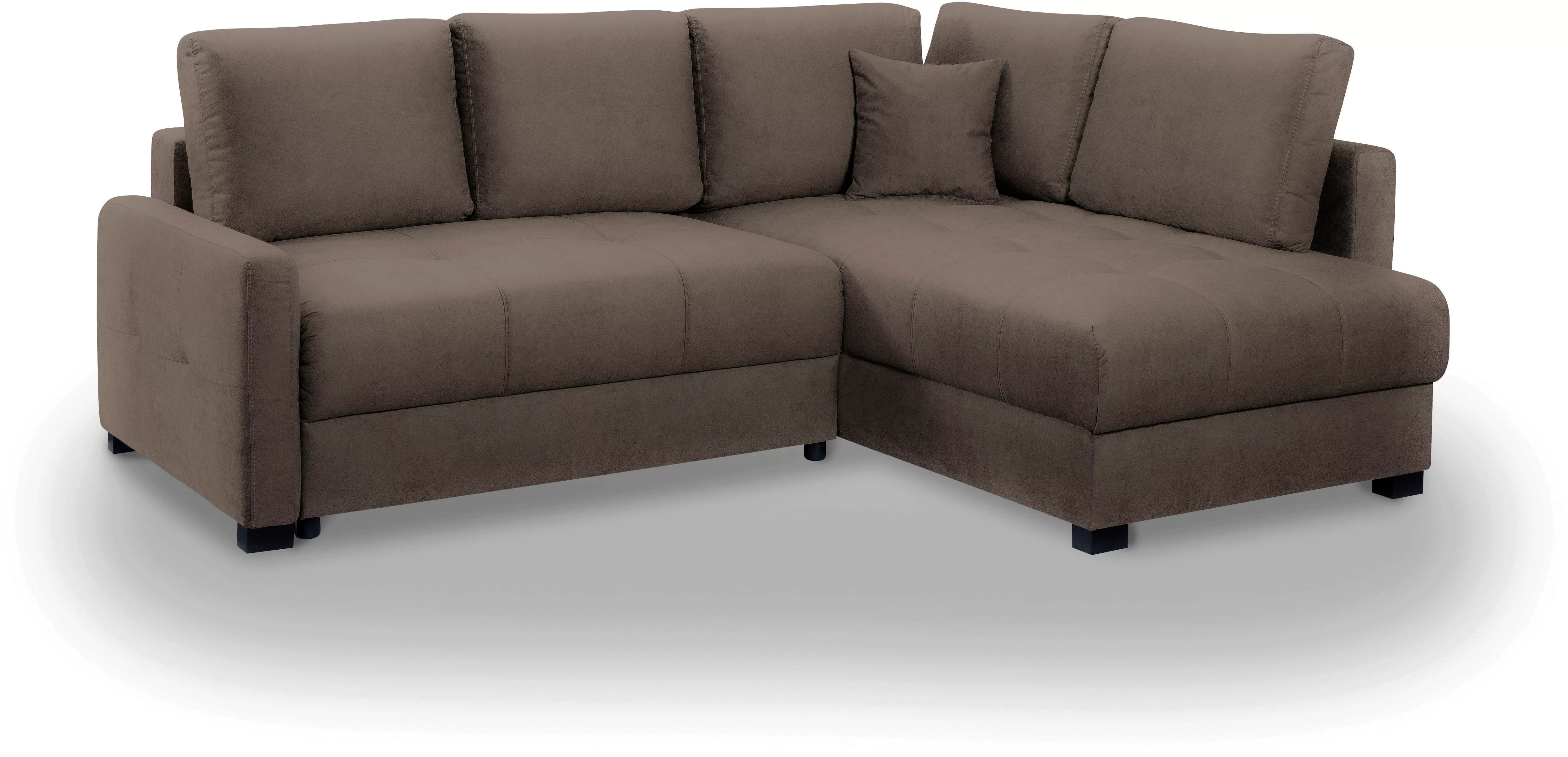 exxpo - sofa fashion Ecksofa »Chester, Boxspring Federkern-Polsterung für b günstig online kaufen