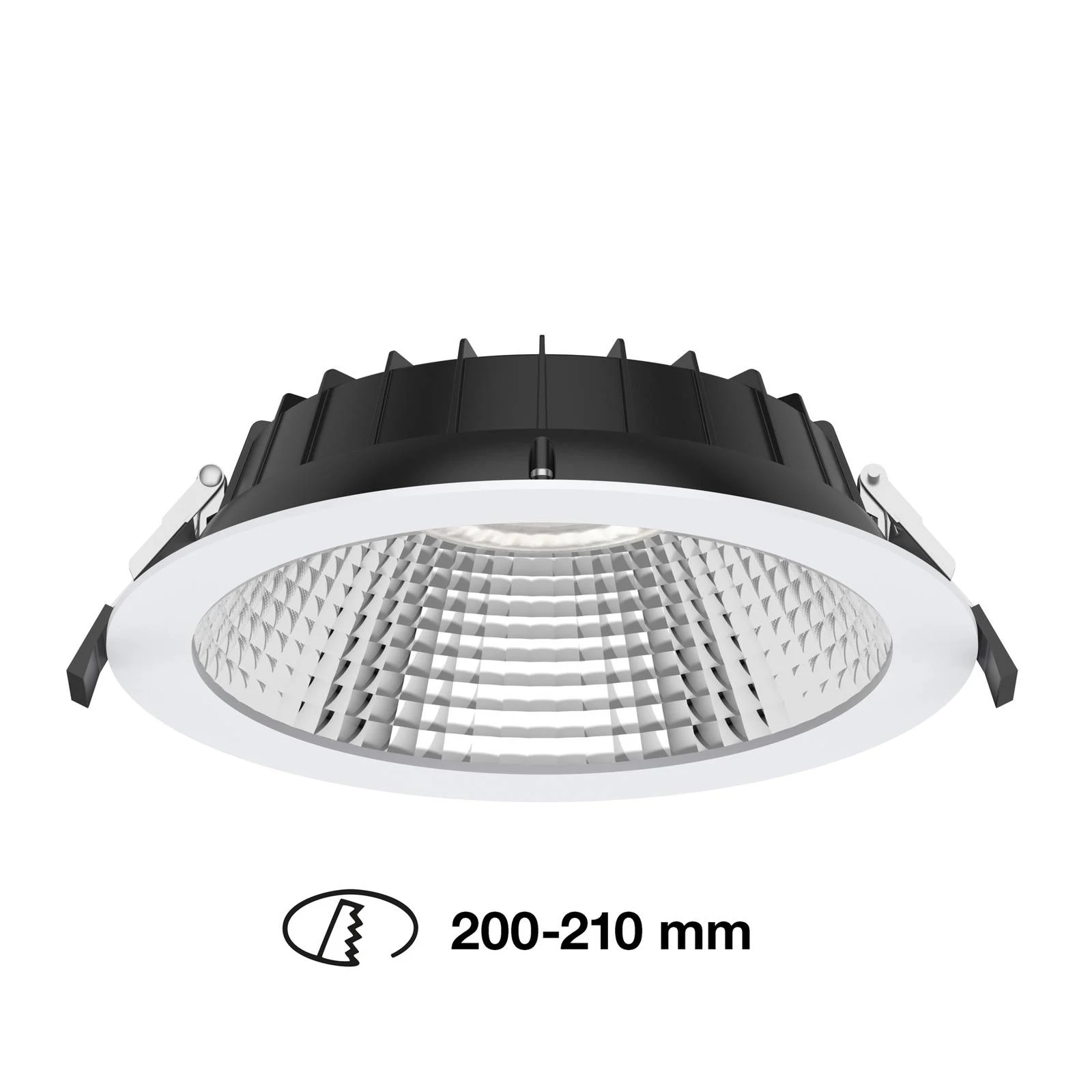 SLC Shift LED-Einbaustrahler Ø 22,8cm CCT, weiß günstig online kaufen