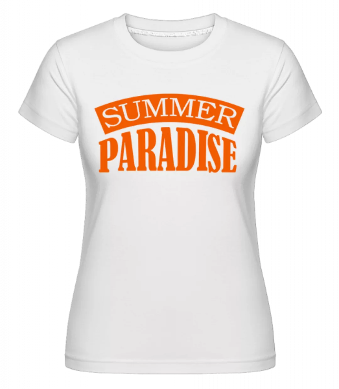 Summer Paradise Orange · Shirtinator Frauen T-Shirt günstig online kaufen