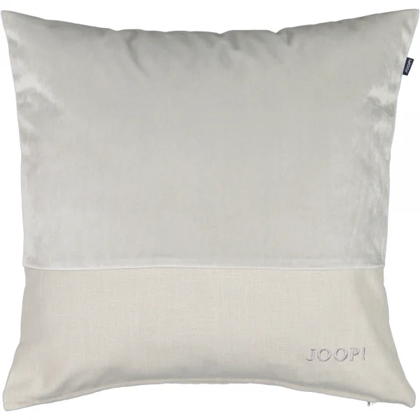 JOOP! Kissenhüllen Split - Farbe: Silber - 010 - 50x50 cm günstig online kaufen