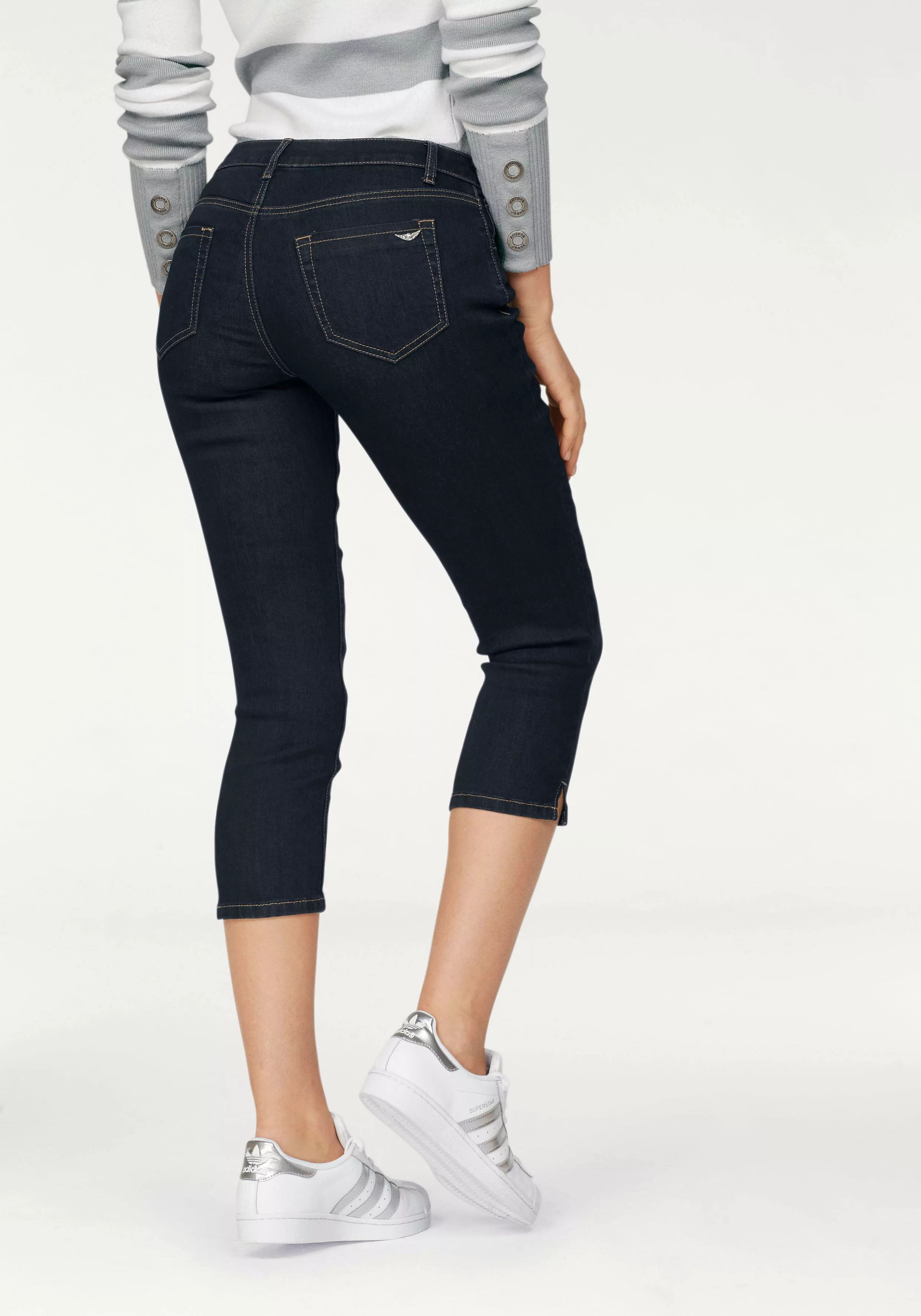 Arizona Caprijeans Ultra-Stretch Mid-Waist günstig online kaufen