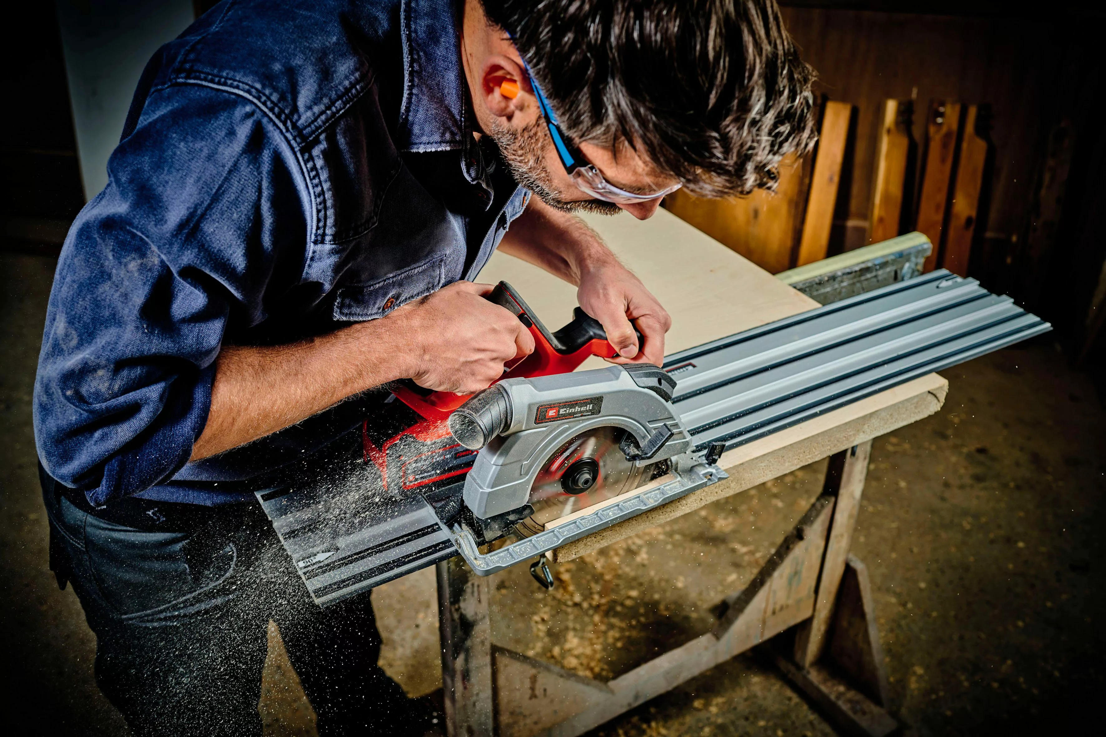 Einhell Power X-Change Akku-Handkreissäge TP-CS 18/190 Li BL Solo günstig online kaufen