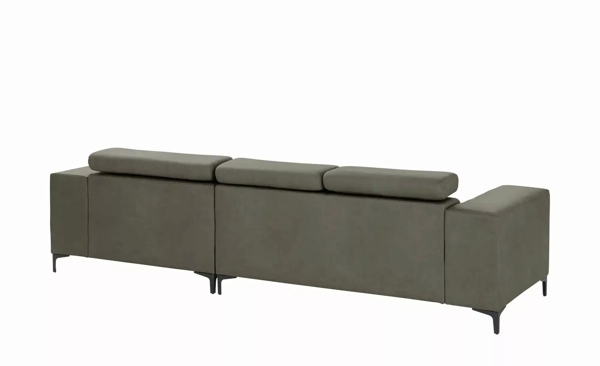 switch Ecksofa aus Mikrofaser Caro ¦ grau ¦ Maße (cm): B: 289 H: 93 T: 175 günstig online kaufen