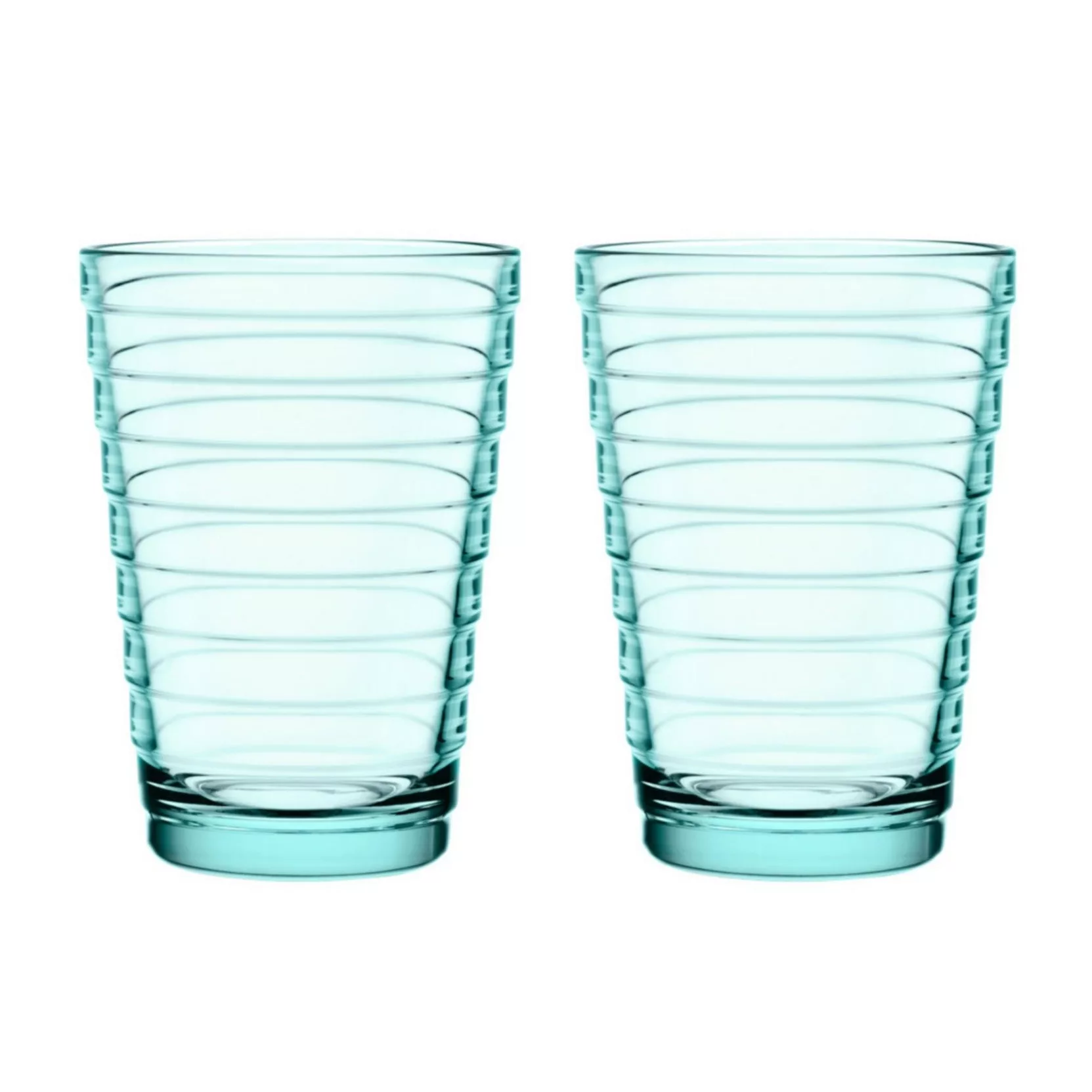 iittala - Aino Aalto Glas 2er Set 33cl - wassergrün/0,3L/H x Ø 10,7x8,1cm günstig online kaufen