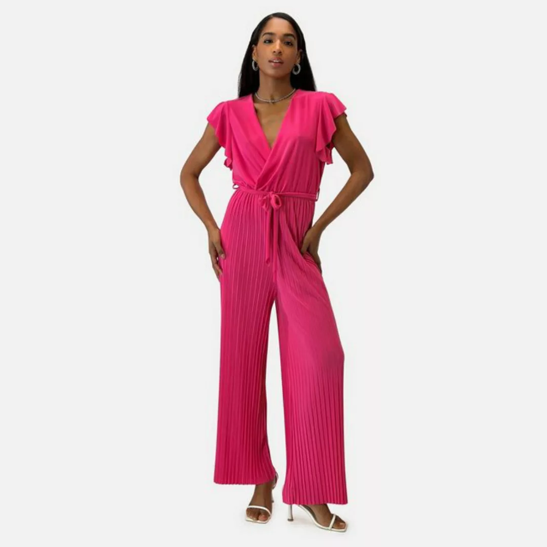 Elara Jumpsuit Elara Damen Jumpsuit V-Schnitt (1-tlg) günstig online kaufen