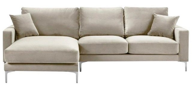 Xlmoebel Ecksofa Beige Ecksofa Luxus modernes L-Form Möbelstück Neuheit, He günstig online kaufen