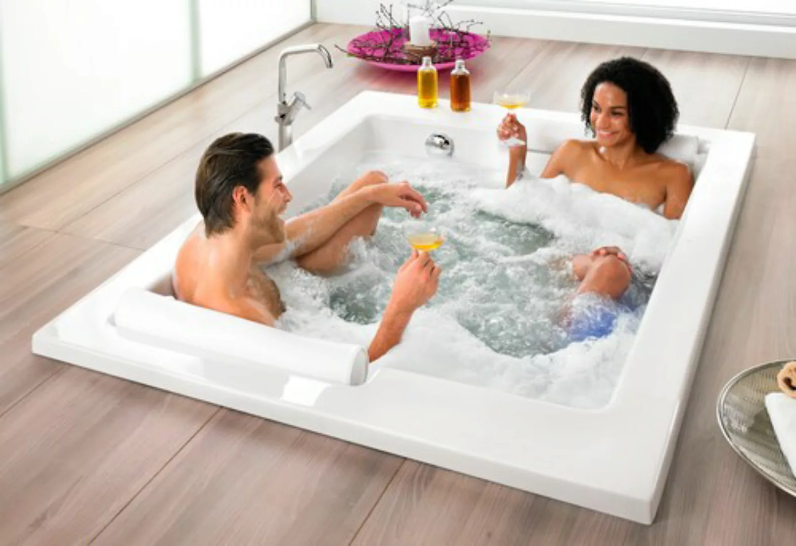 OTTOFOND Whirlpool-Badewanne »Maharaja«, (Komplett-Set, 1 tlg.), Typ Exklus günstig online kaufen