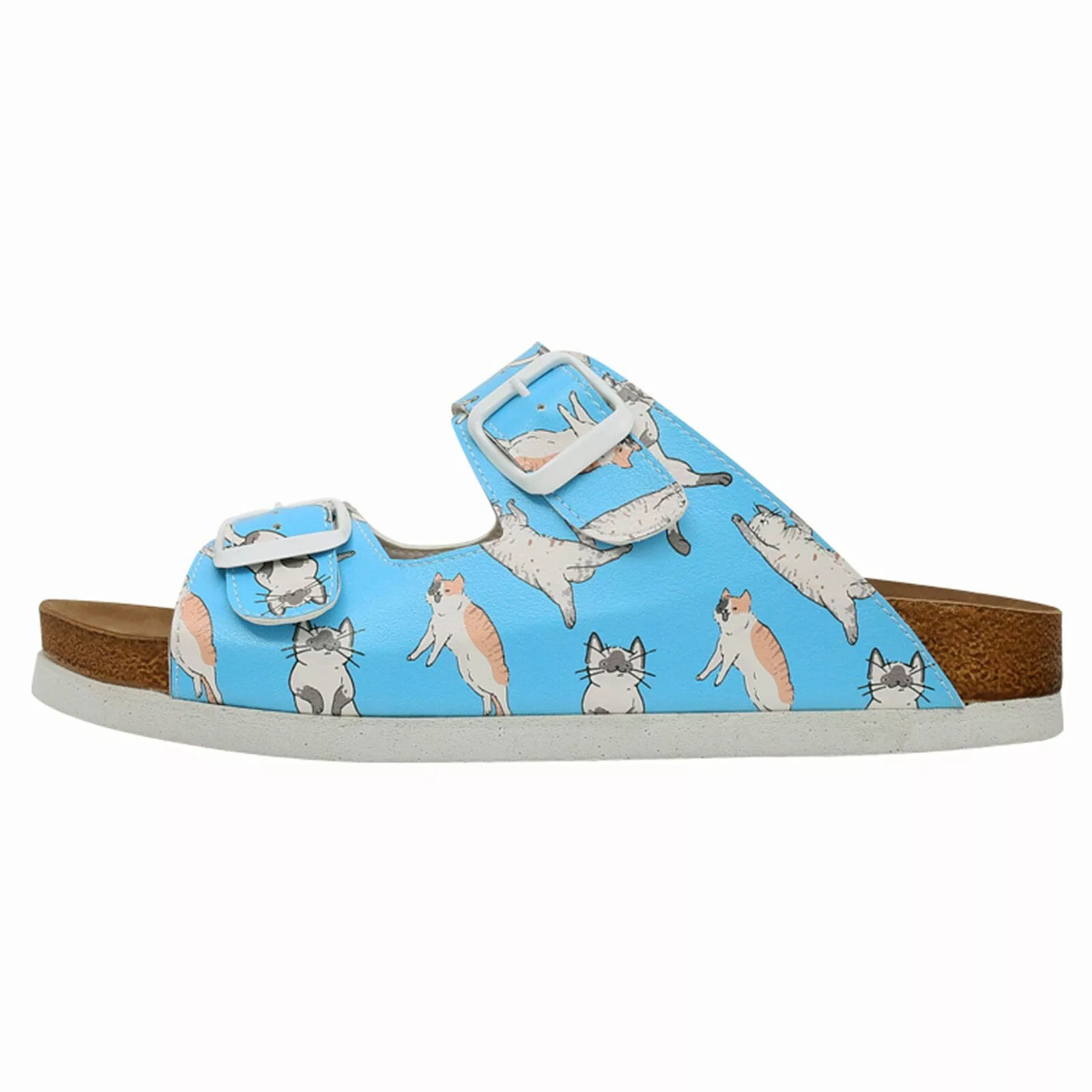 DOGO Pantolette "Damen Stella Let me Cat You Vegan Damen Sandalen/ Sandalet günstig online kaufen