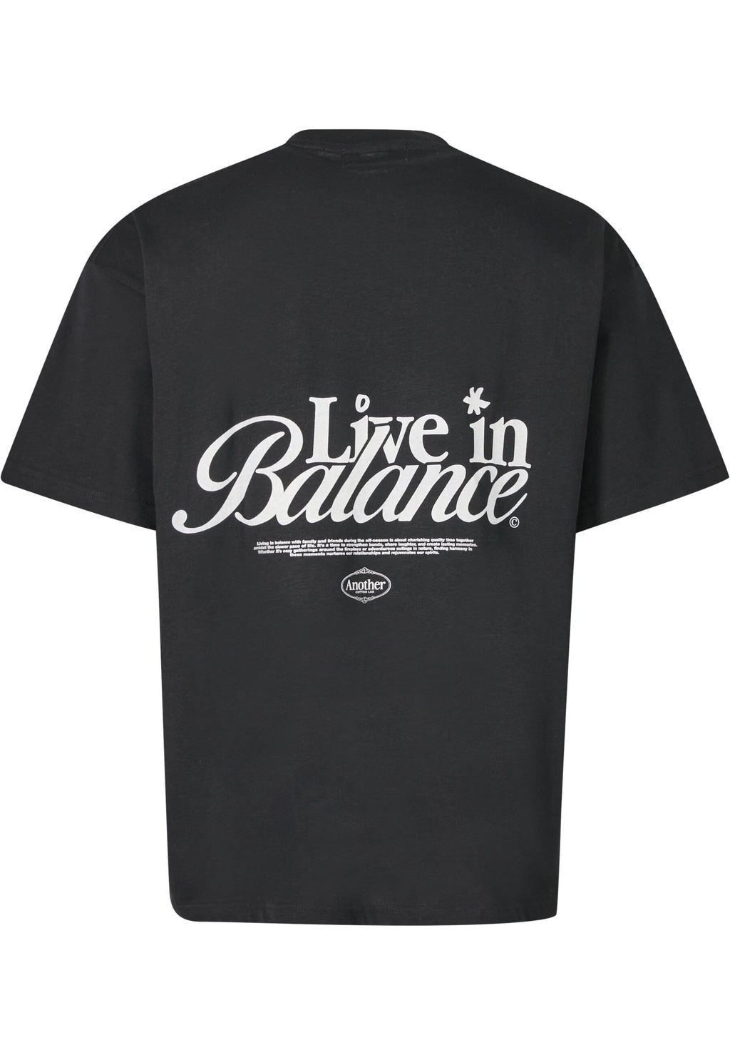 Another Cotton Lab T-Shirt "Another Cotton Lab Live in Balance Heavy Oversi günstig online kaufen
