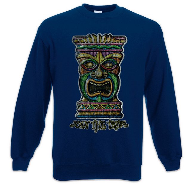 Urban Backwoods Sweatshirt Tiki Head II Sweatshirt Hawaii Tattoo Rockabilly günstig online kaufen