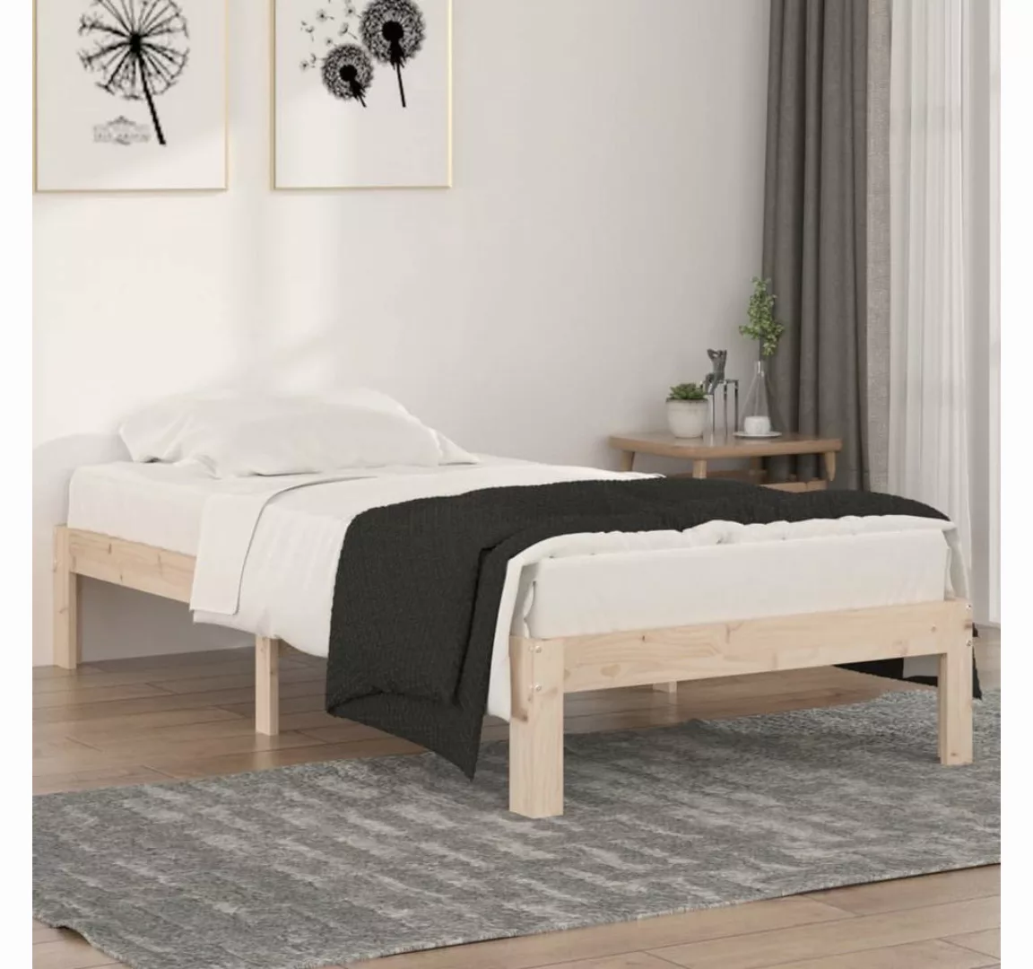 furnicato Bett Massivholzbett 90x190 cm günstig online kaufen