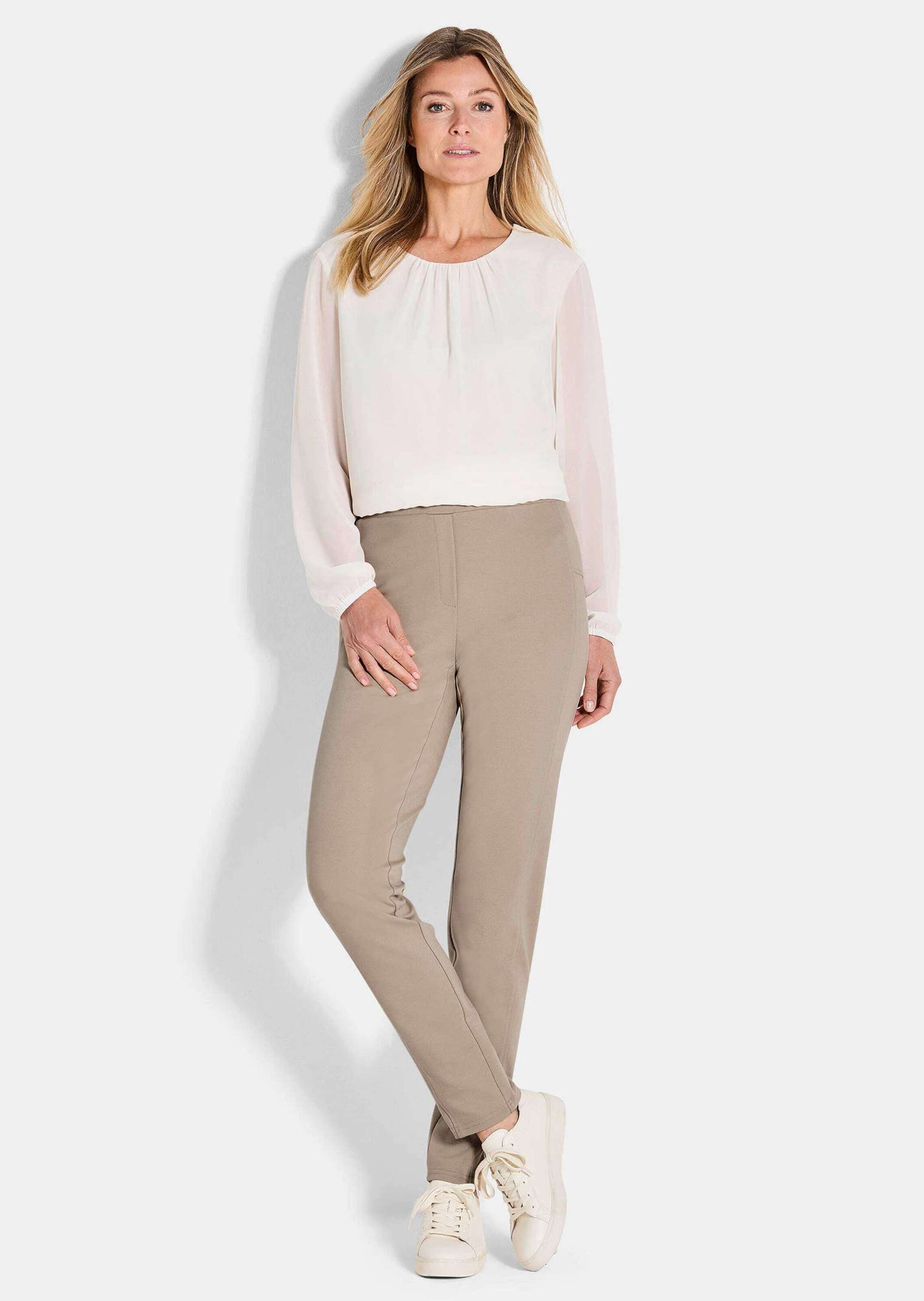 GOLDNER Schlupfhose Extra schmale Jerseyhose BELLA günstig online kaufen