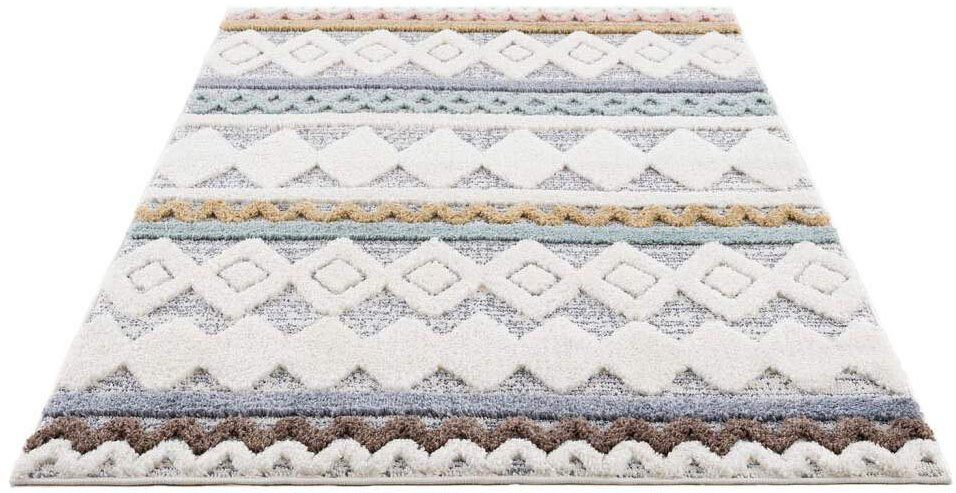Carpet City Hochflor-Teppich Focus 3013, rechteckig, günstig online kaufen