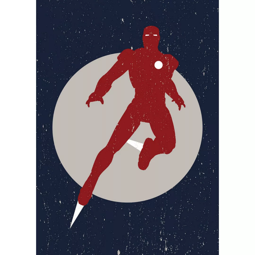 Komar Wandbild "Iron Man Fly", (1 St.), Deutsches Premium-Poster Fotopapier günstig online kaufen