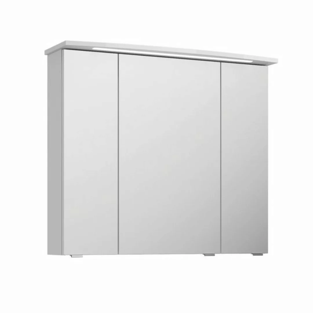 Lomadox Spiegelschrank FES-4010-66 Badezimmer mit Koprus in weiß glanz, ink günstig online kaufen