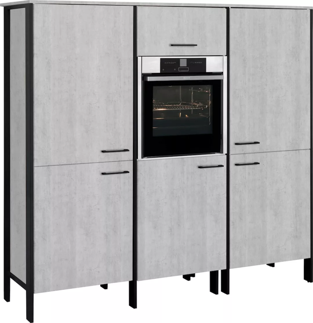 OPTIFIT Backofen/Kühlumbauschrank "Tokio", 188 cm breit, mit Stahlgestell, günstig online kaufen