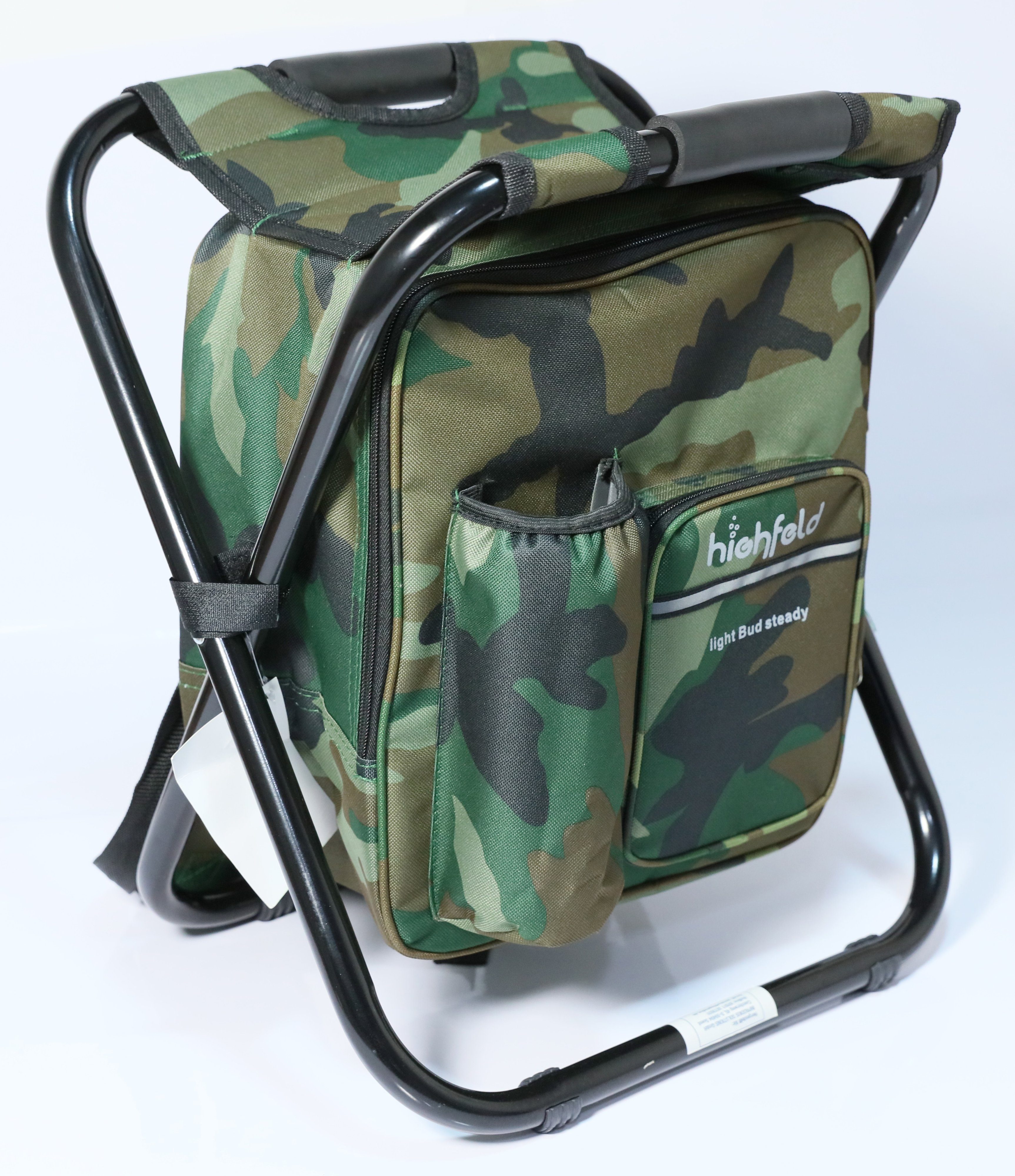 highfeld Campinghocker Camping Hocker mit Rucksack günstig online kaufen