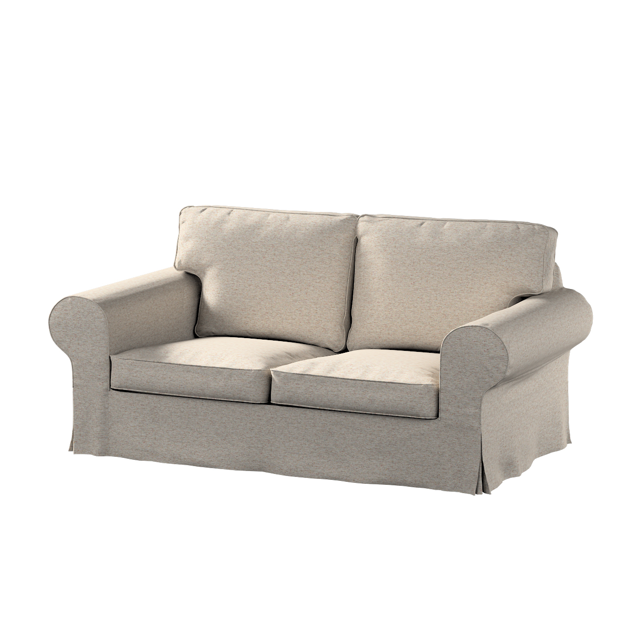 Bezug für Ektorp 2-Sitzer Schlafsofa ALTES Modell, grau-beige, Sofabezug Ek günstig online kaufen