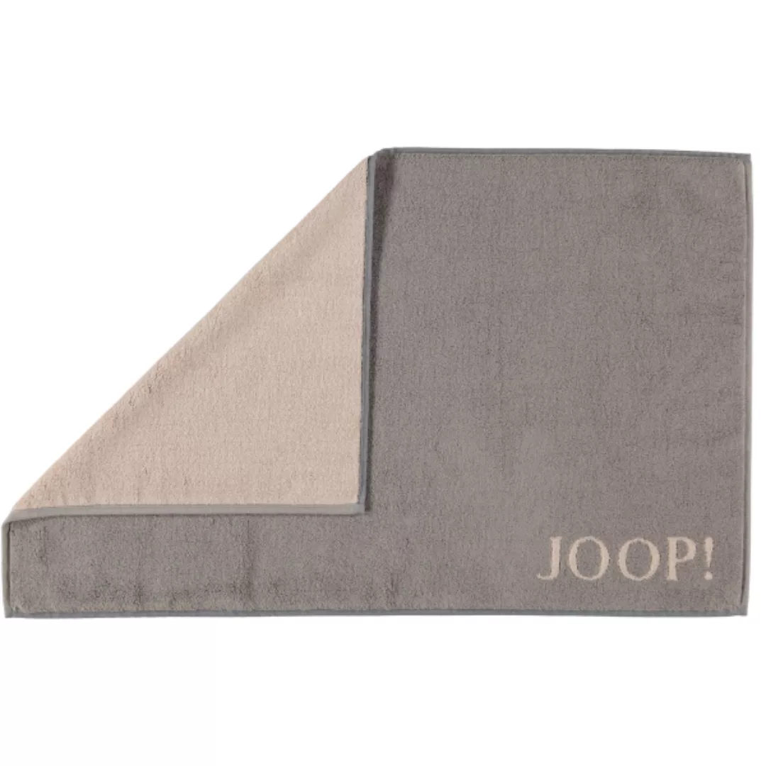JOOP! Classic - Doubleface Badematte 1600 - 50x80 cm - Farbe: Graphit/Sand günstig online kaufen