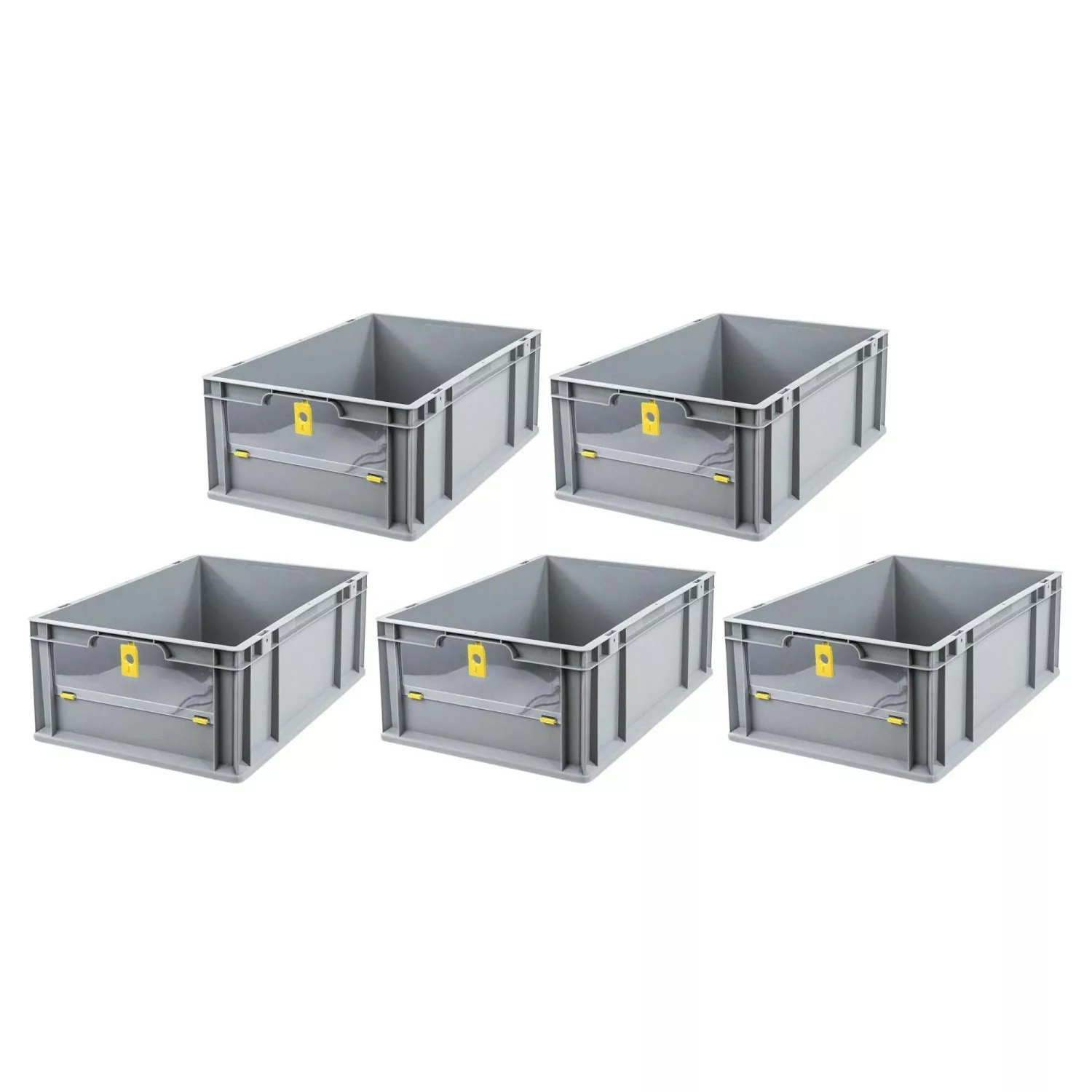 PROREGAL SparSet 5x Eurobox NextGen Insight Cover HxBxT 22 x 40 x 60 44 Lit günstig online kaufen