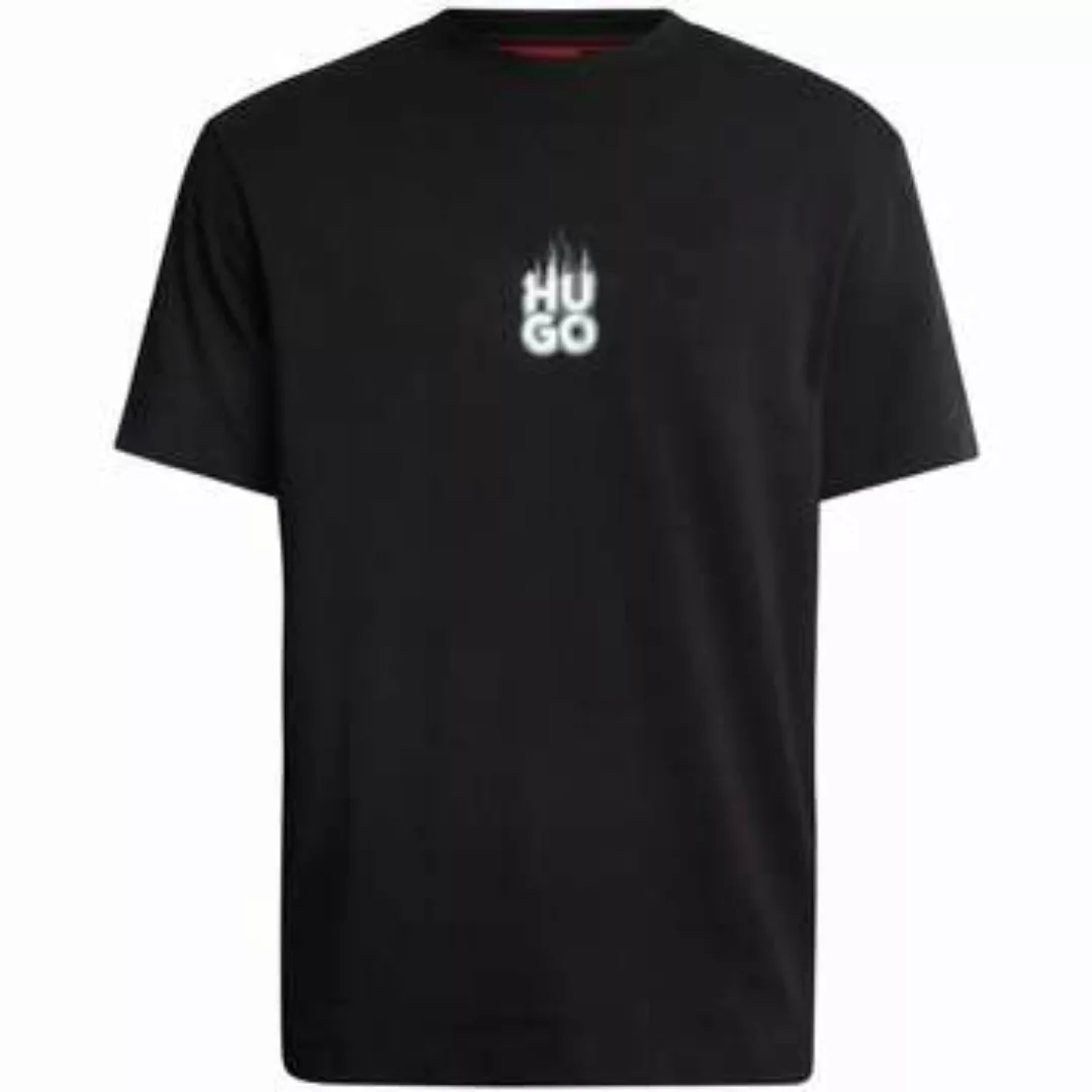 BOSS  T-Shirt T-Shirt „Dalsar“ mit verblasstem Logo auf der Rückseite günstig online kaufen