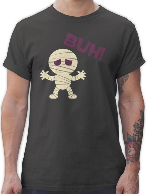 Shirtracer T-Shirt Mumie Buh Kleine Gespenst Schlossgespenst Gespenster Nac günstig online kaufen