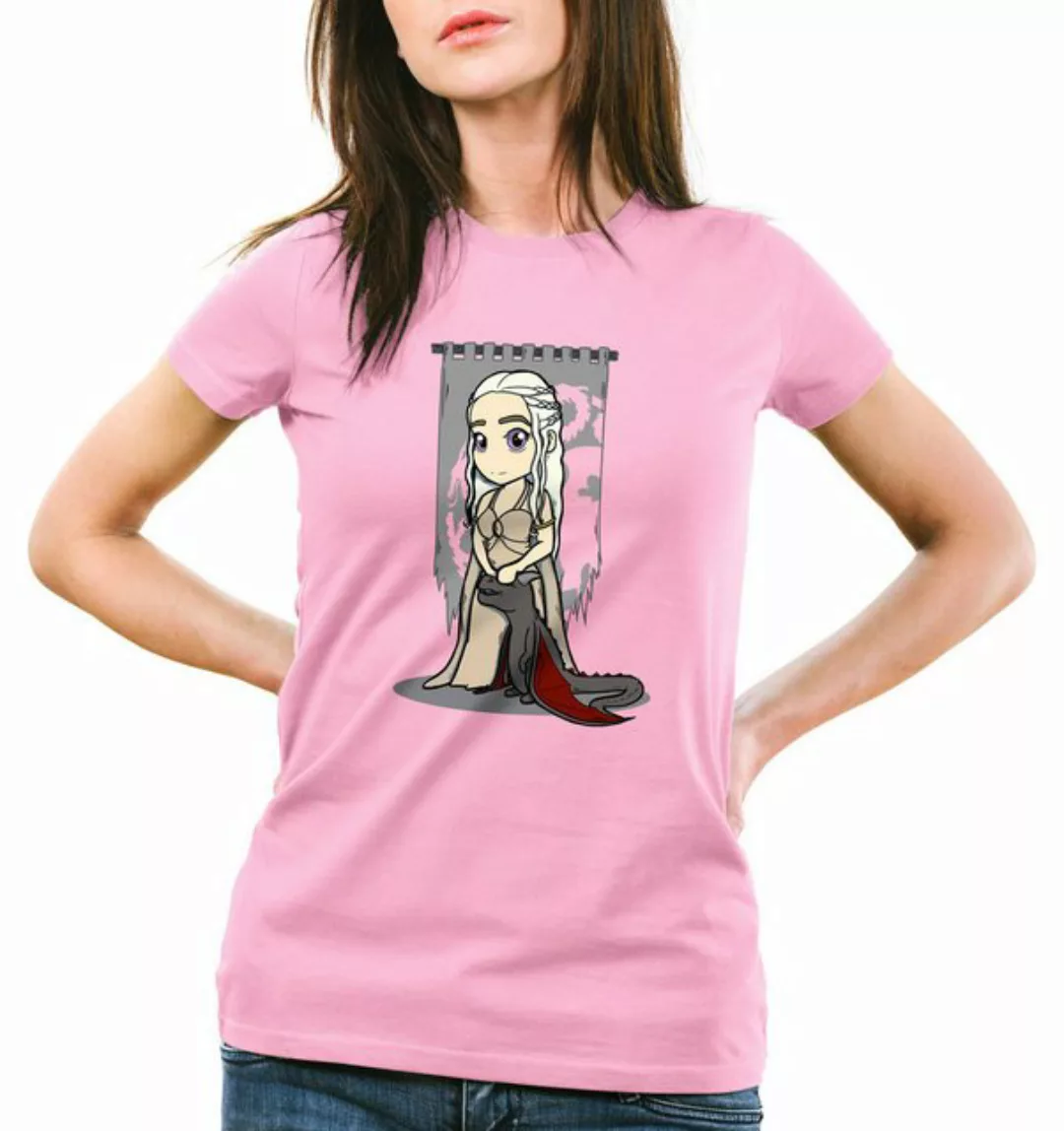 style3 T-Shirt Mutter der Drachen chibi daenerys targaryen game of thrones günstig online kaufen