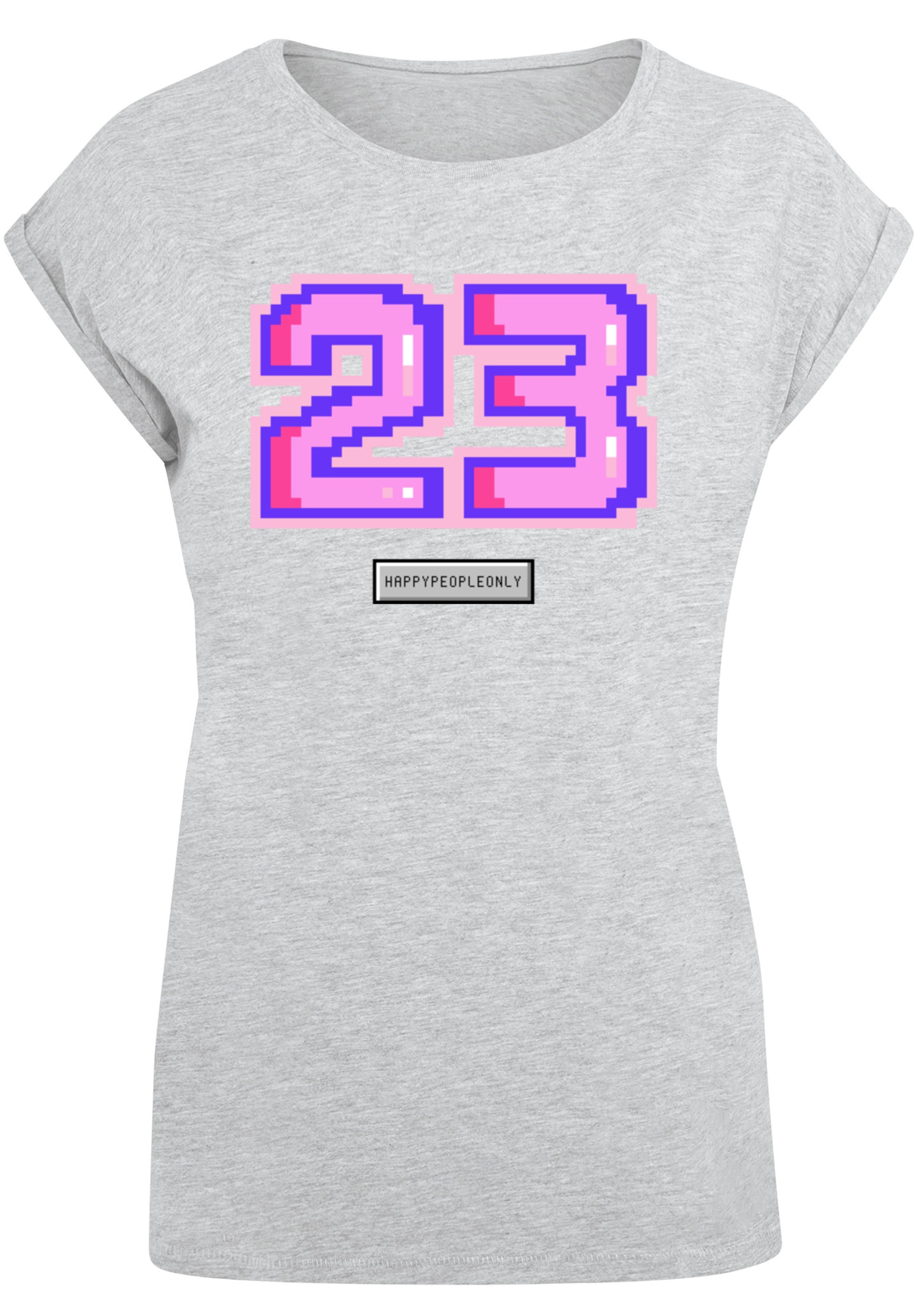 F4NT4STIC T-Shirt "Pixel 23 pink", Print günstig online kaufen