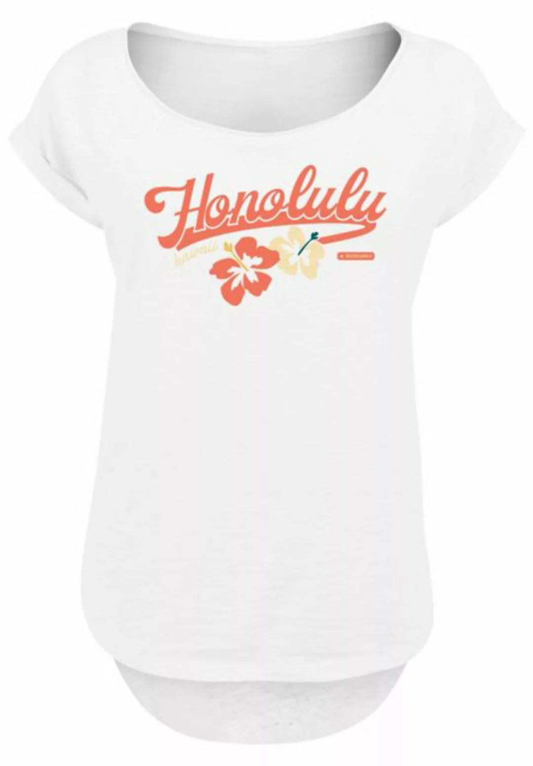 F4NT4STIC T-Shirt PLUS SIZE Honolulu Print günstig online kaufen