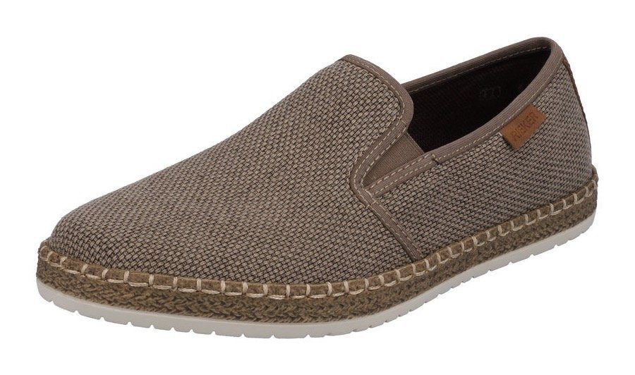 Rieker Espadrille, Slipper, Strandschuh, Sommerschuh mit Stretcheinsätzen günstig online kaufen