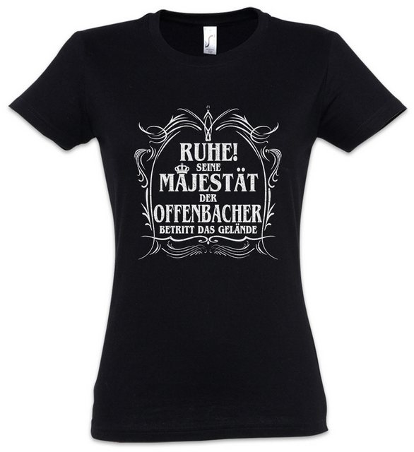 Urban Backwoods Print-Shirt Seine Majestät Der Offenbacher Damen T-Shirt Ma günstig online kaufen