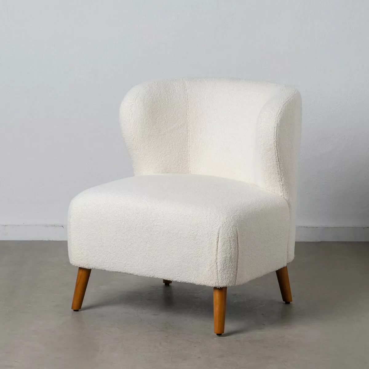 Sessel 72 X 78 X 82 Cm Kautschukholz Weiß günstig online kaufen
