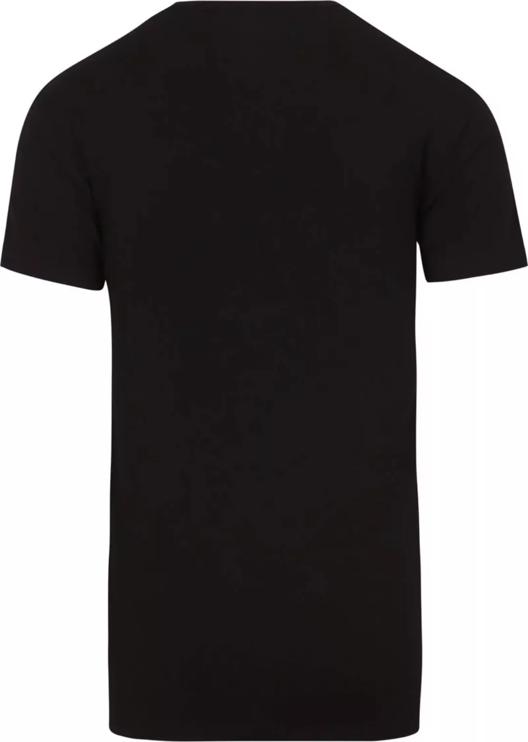Alan Red Bamboo T-shirt Schwarz - Größe L günstig online kaufen