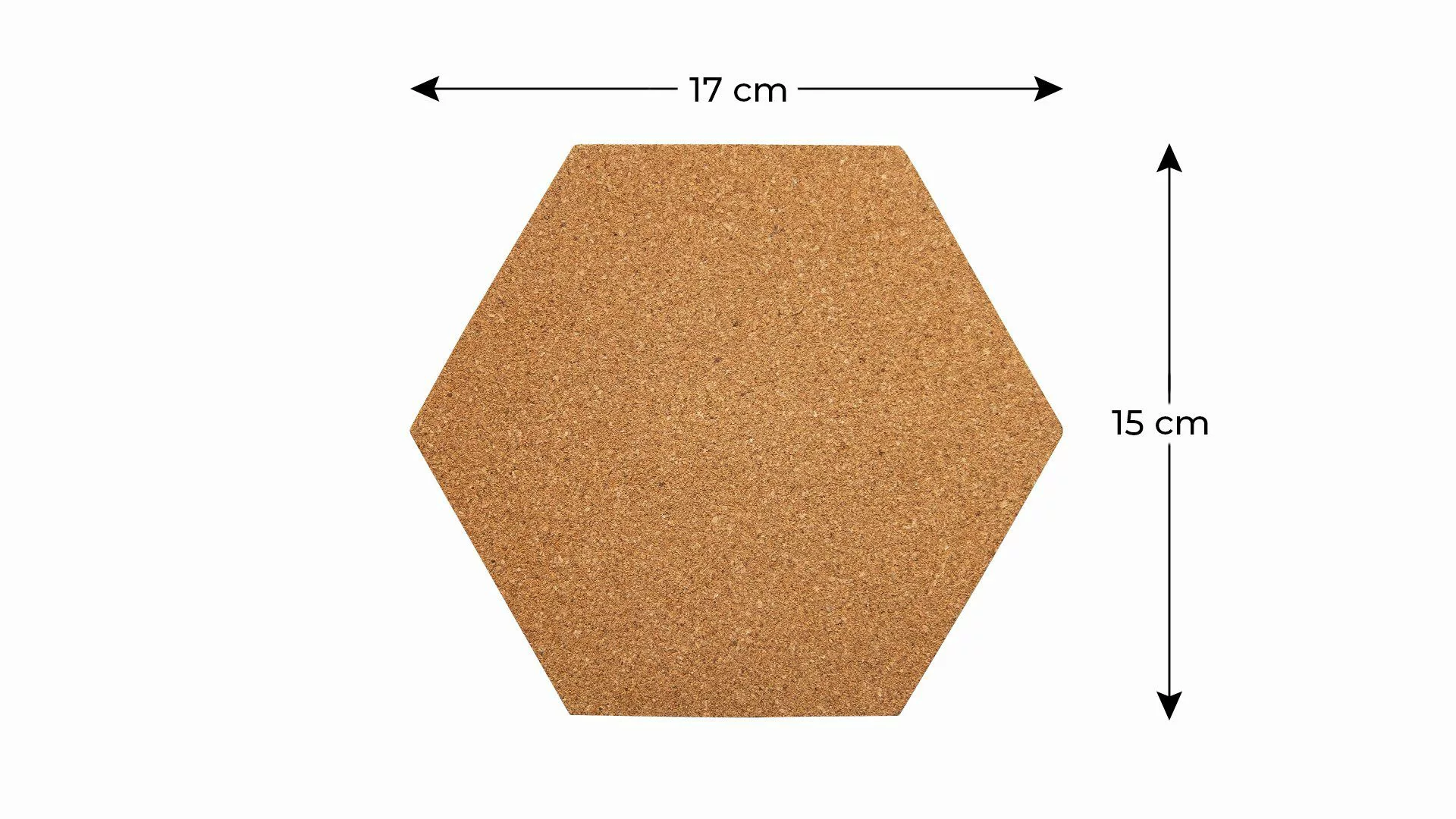 ALLboards Pinnwand Sechseckiges Pinnwand, Wabenform 15×17 günstig online kaufen