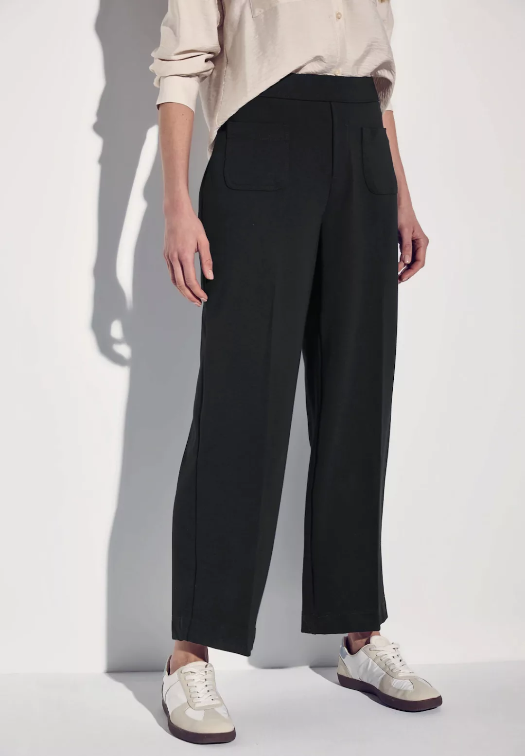 STREET ONE Stoffhose, Sommerhose mit Aufgesetzten Taschen günstig online kaufen