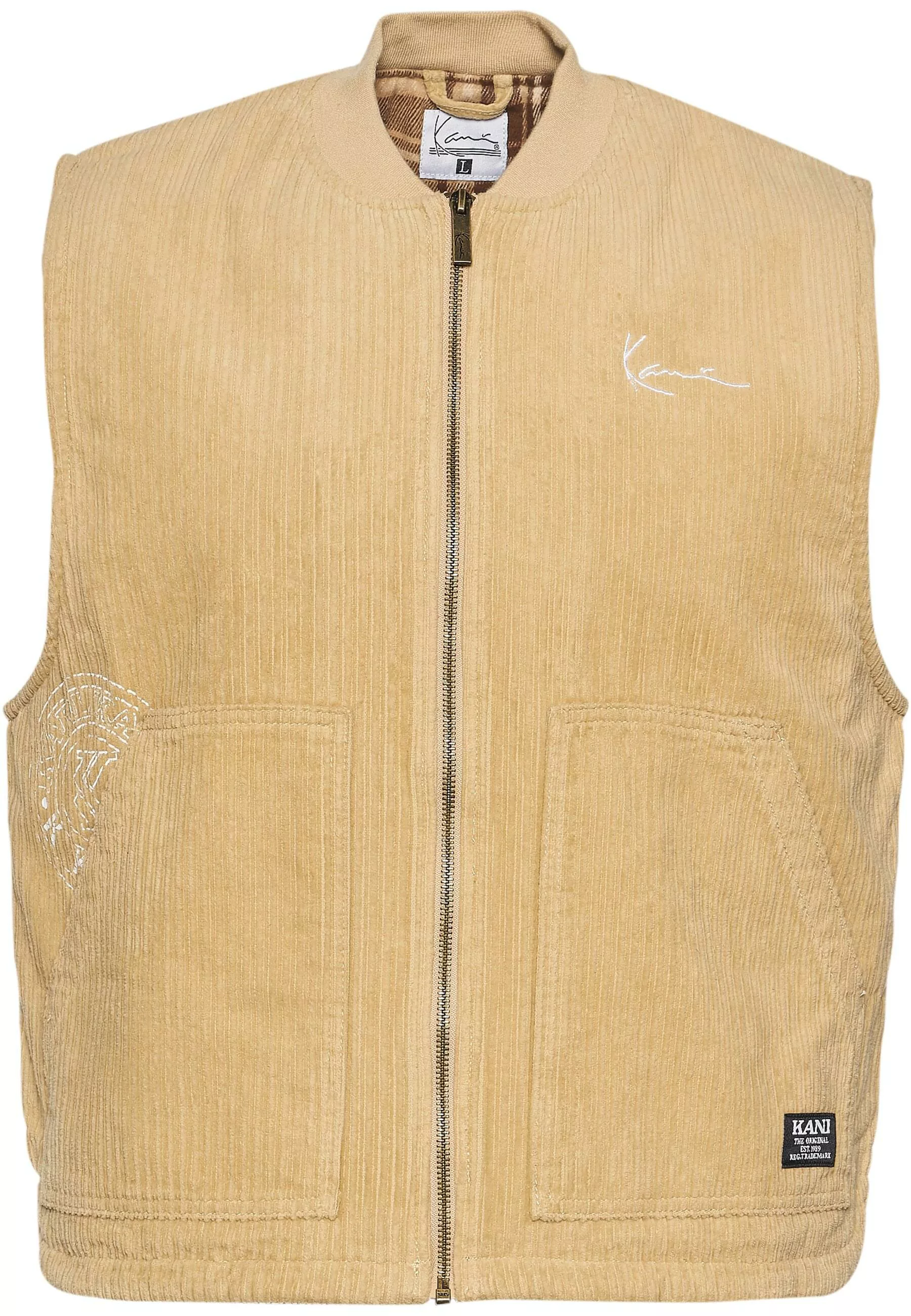 Karl Kani Steppweste "Karl Kani Herren KU233-006-1 KK Chest Signature Cordu günstig online kaufen