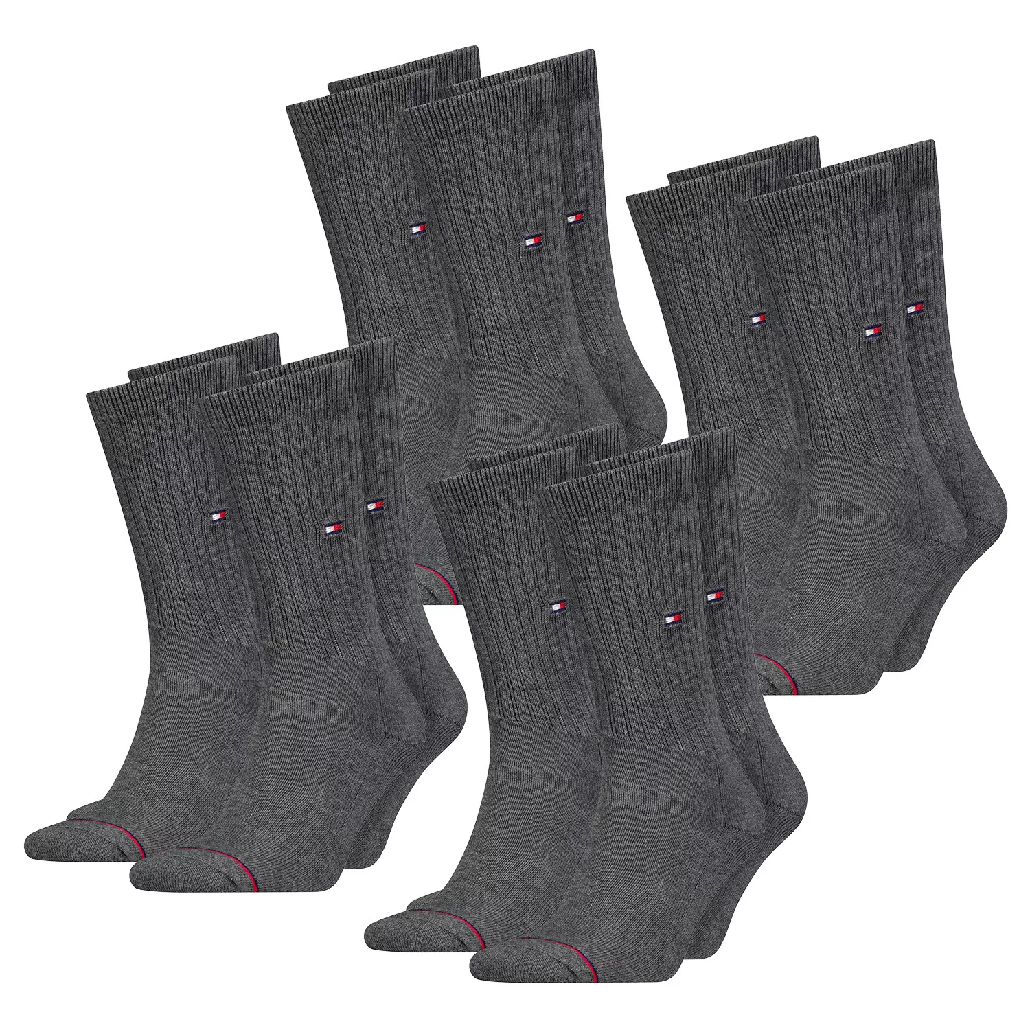 Tommy Hilfiger Herren Frauen Unisex Sport Socken 8er Pack günstig online kaufen