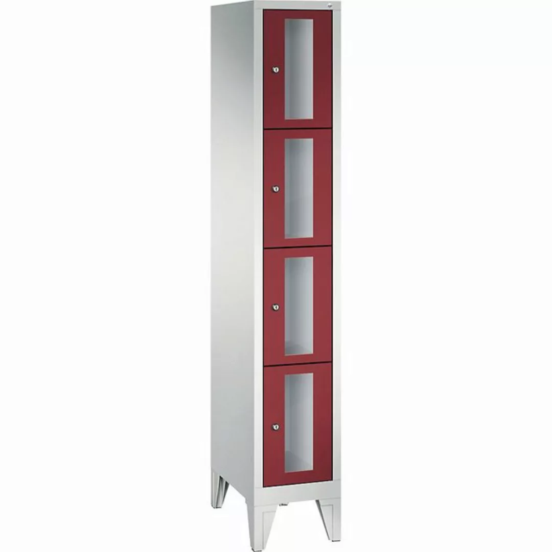 C+P Garderobenschrank Breite: 320 mm x Tiefe: 500 mm x Höhe: 1850 mm Tür ru günstig online kaufen