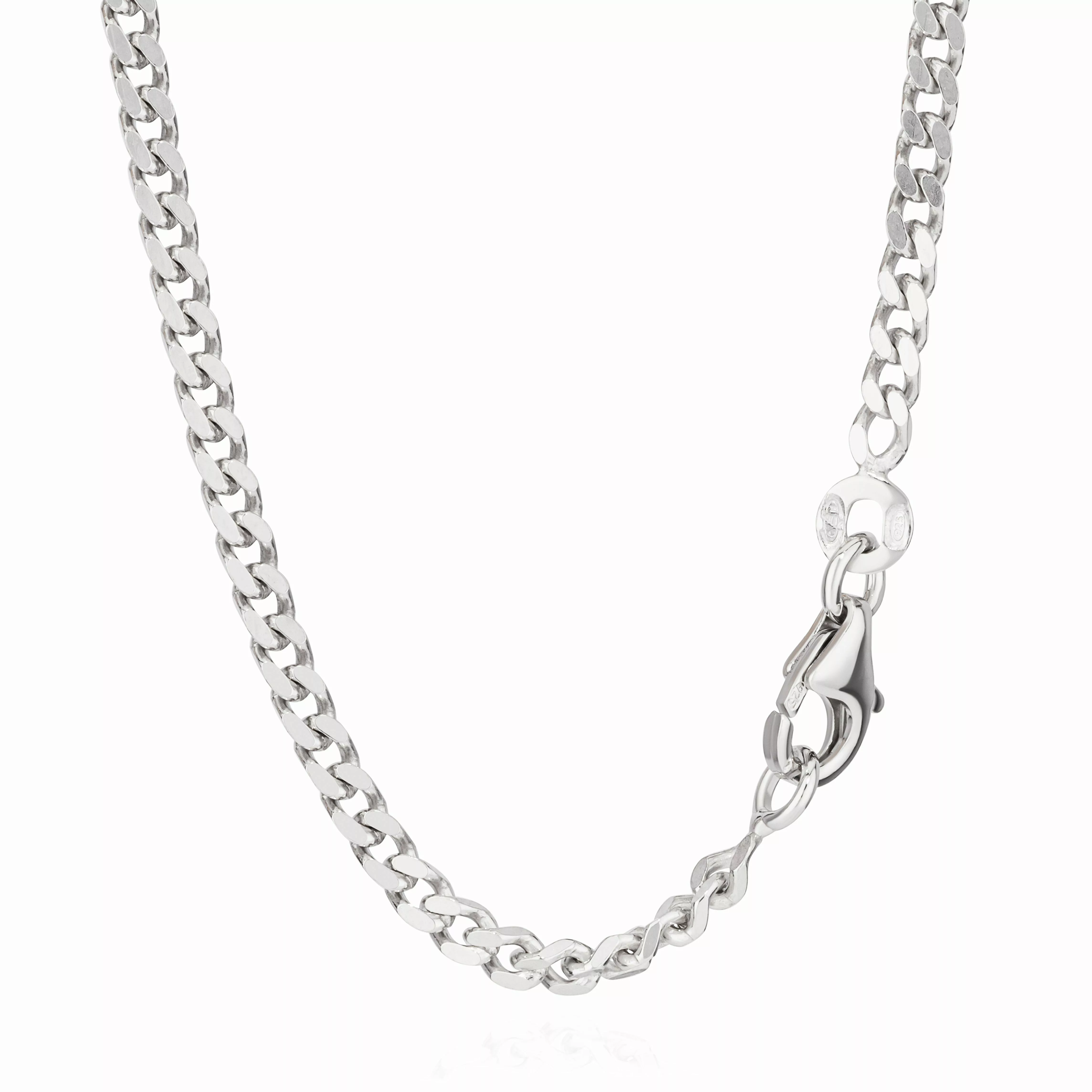 NKlaus Panzerkette 50cm 925 Sterling Silber günstig online kaufen