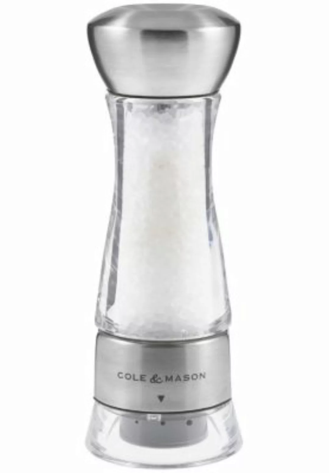 COLE & MASON Salzmühle silber günstig online kaufen