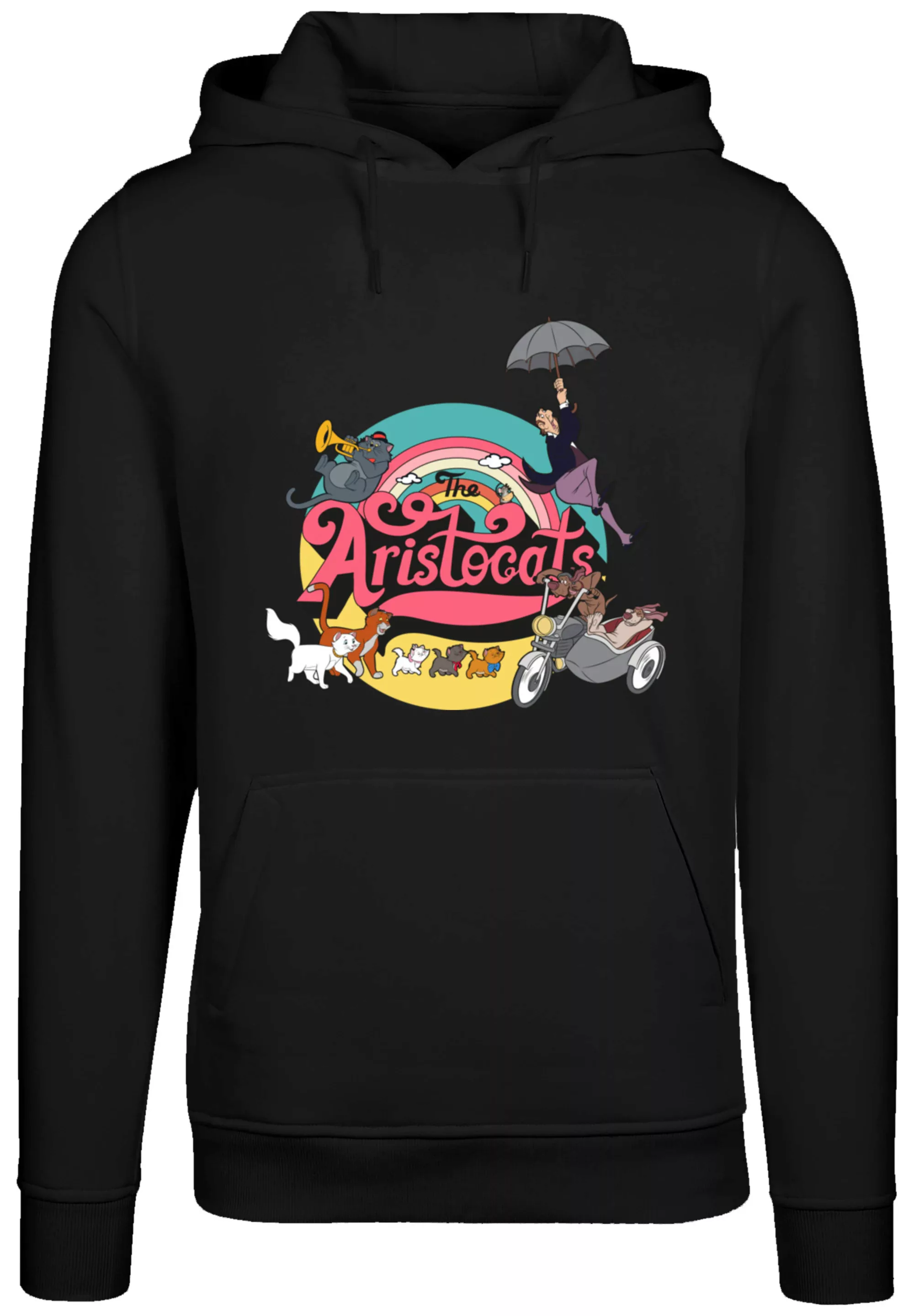 F4NT4STIC Kapuzenpullover "Disney Aristocats Rainbow Fun", Premium Qualität günstig online kaufen