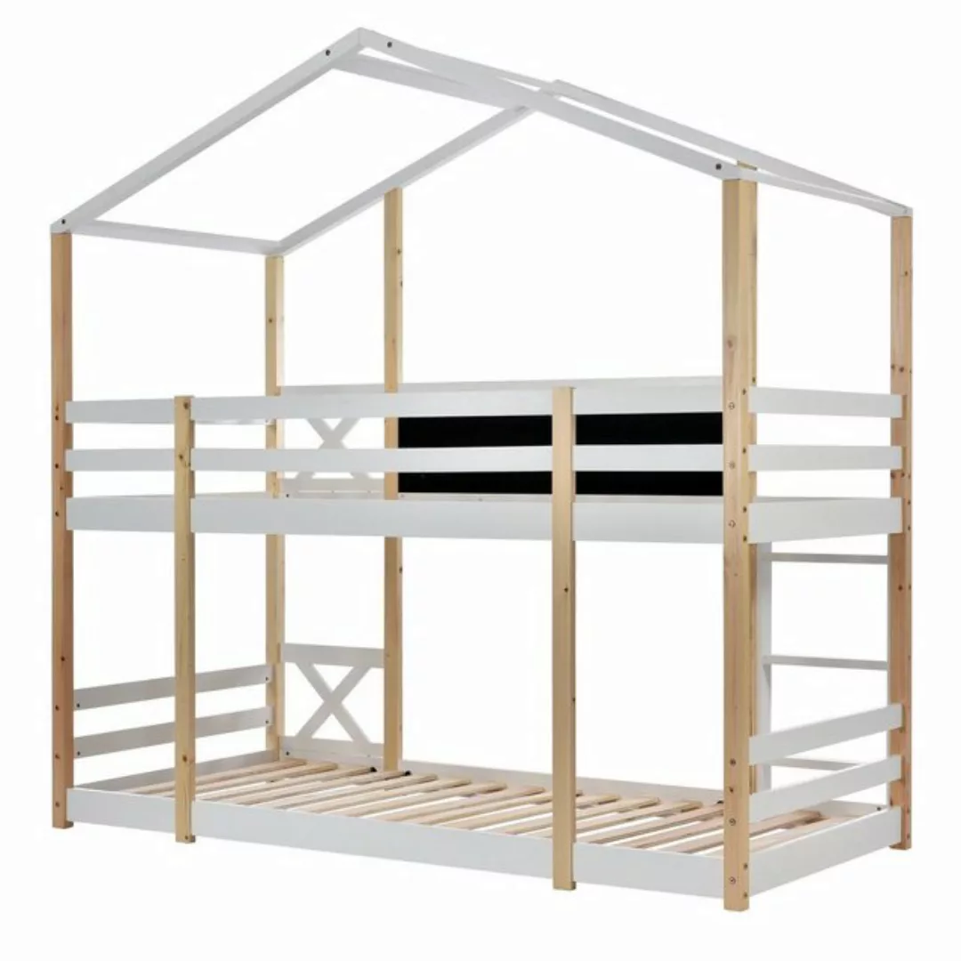REDOM Etagenbett Kinderbett Baumhaus (Hochbett für Kinder– 2x Lattenrost- N günstig online kaufen