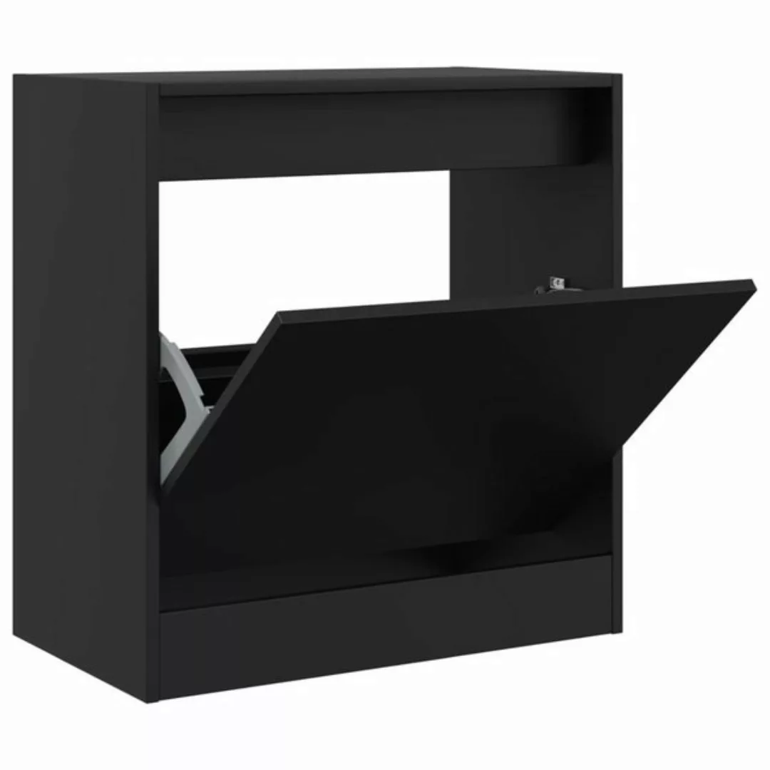 vidaXL Schuhschrank Schuhschrank Schwarz 60x34x63,5 cm Spanplatte günstig online kaufen