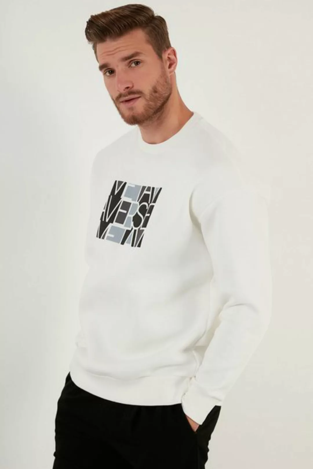 Buratti Sweatshirt Loose Fit günstig online kaufen