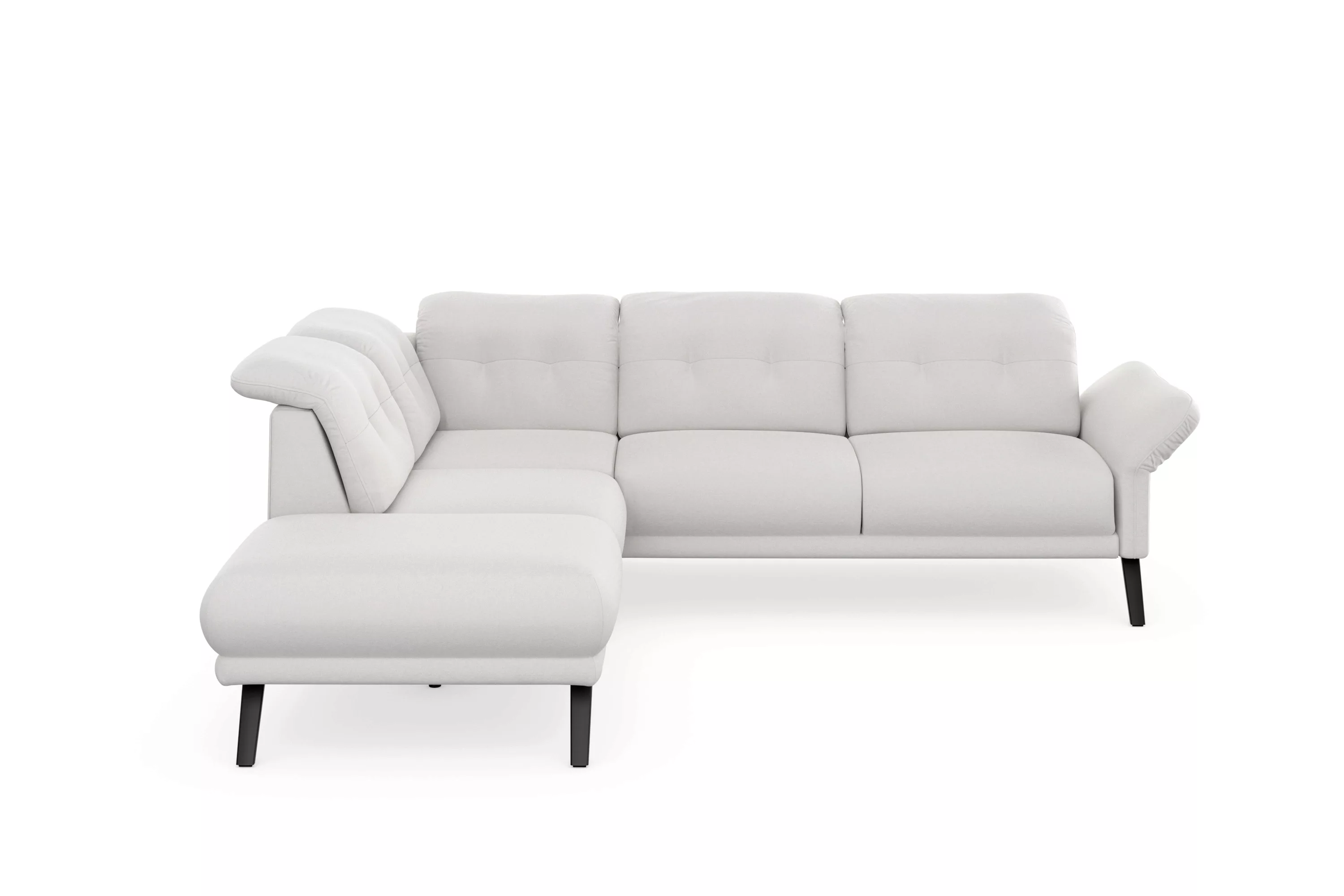 sit&more Ecksofa »Scandia L-Form«, Wahlweise mit Kopfteilverstellung und Ar günstig online kaufen